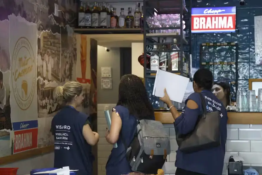 Agentes da Secretaria municipal de Saúde