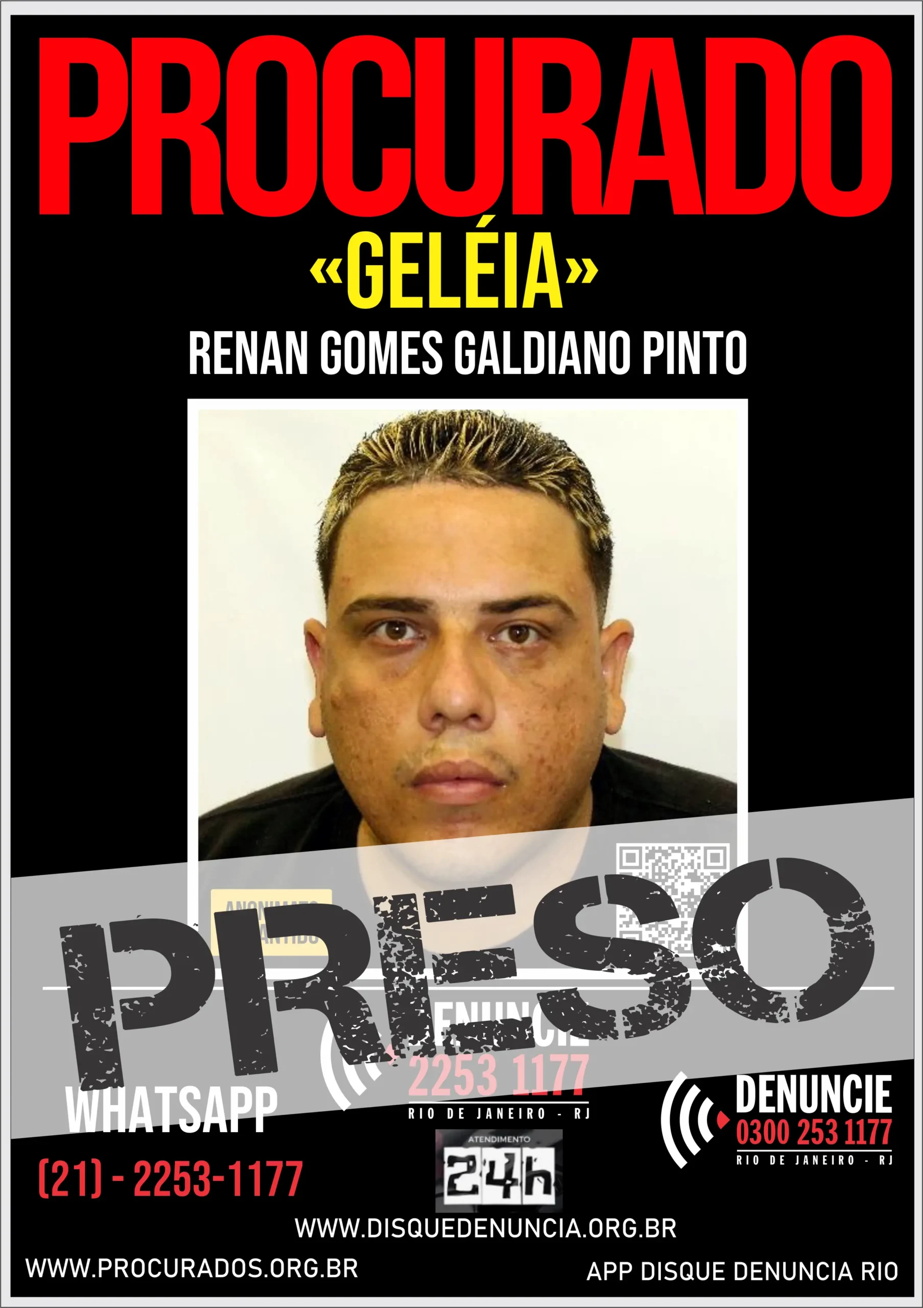 Geléia foi Preso