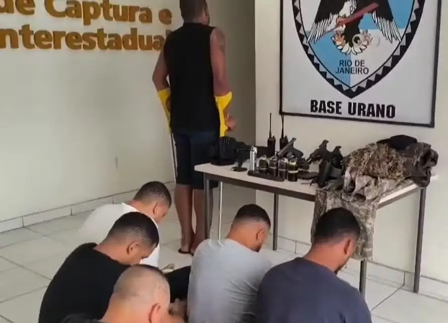 Quadrilha de milicianos é presa no Tanque
