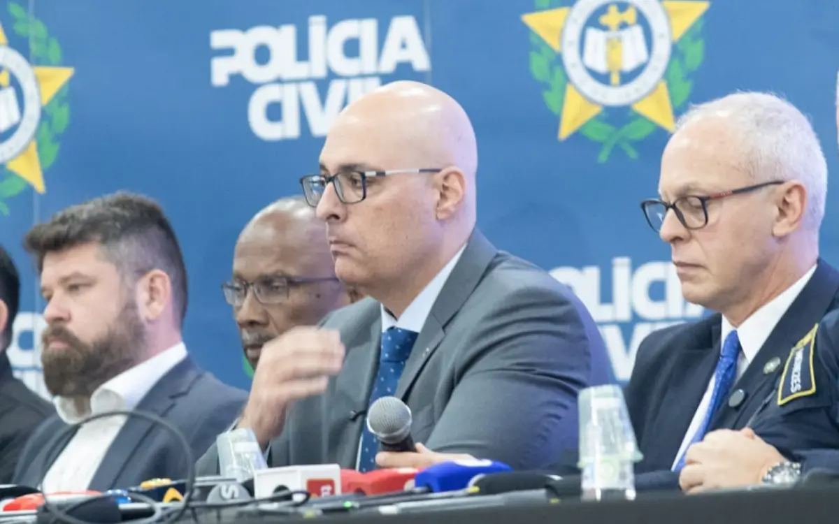 secretário de Polícia Civil, Felipe Curi