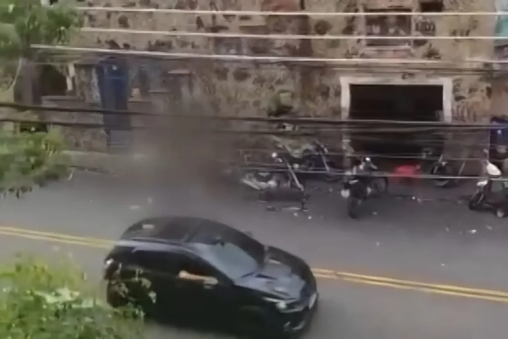 ataque a tiros em borracharia na Tijuca