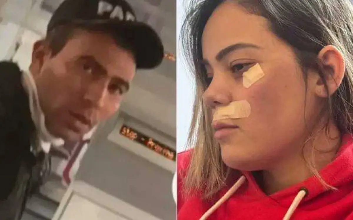 Jhordana Dias foi atacada em um trem na periferia de Paris