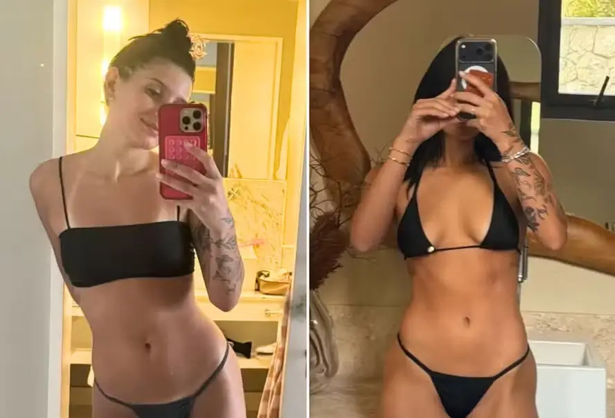 Ana Castela mostra evolução do shape