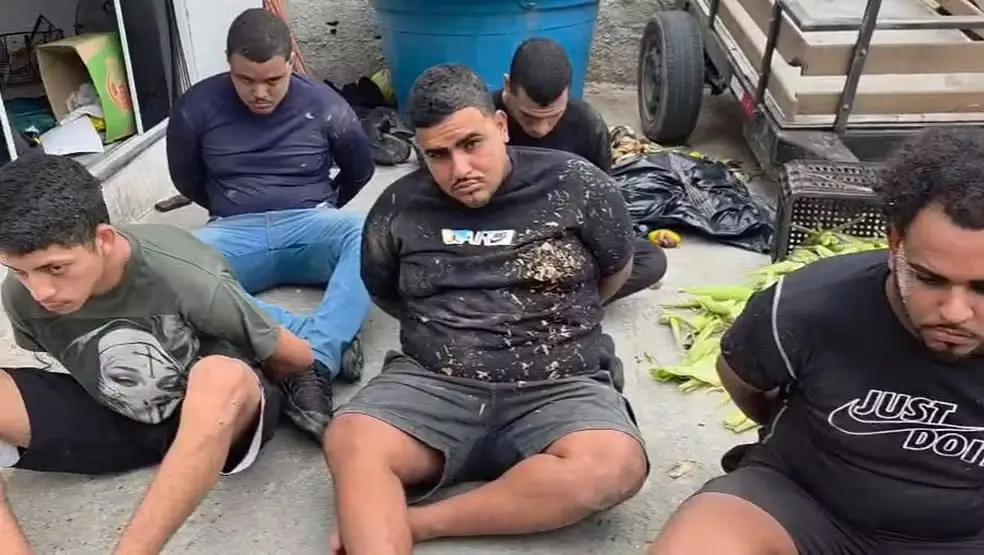 Cinco homens foram presos na ação da Draco