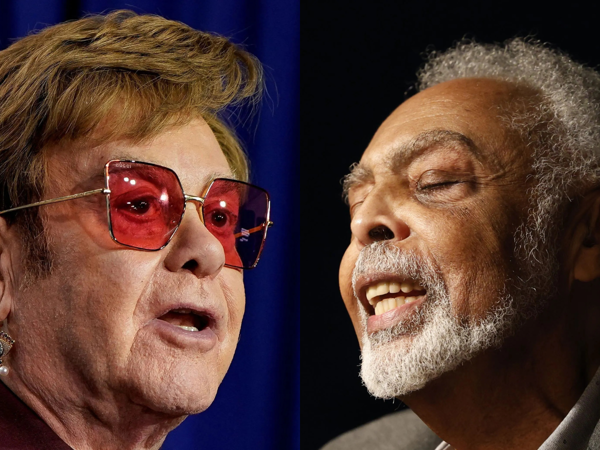 Elton John e Gilberto Gil