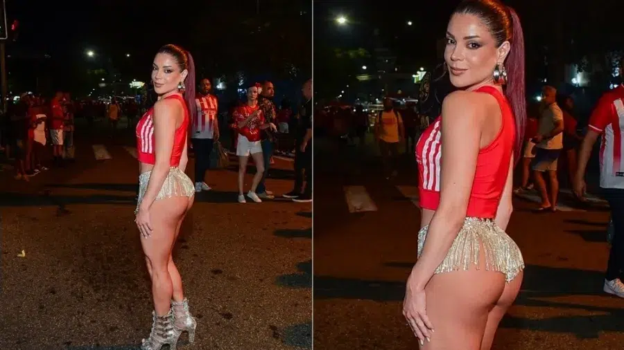 Gkay samba com bumbum de fora