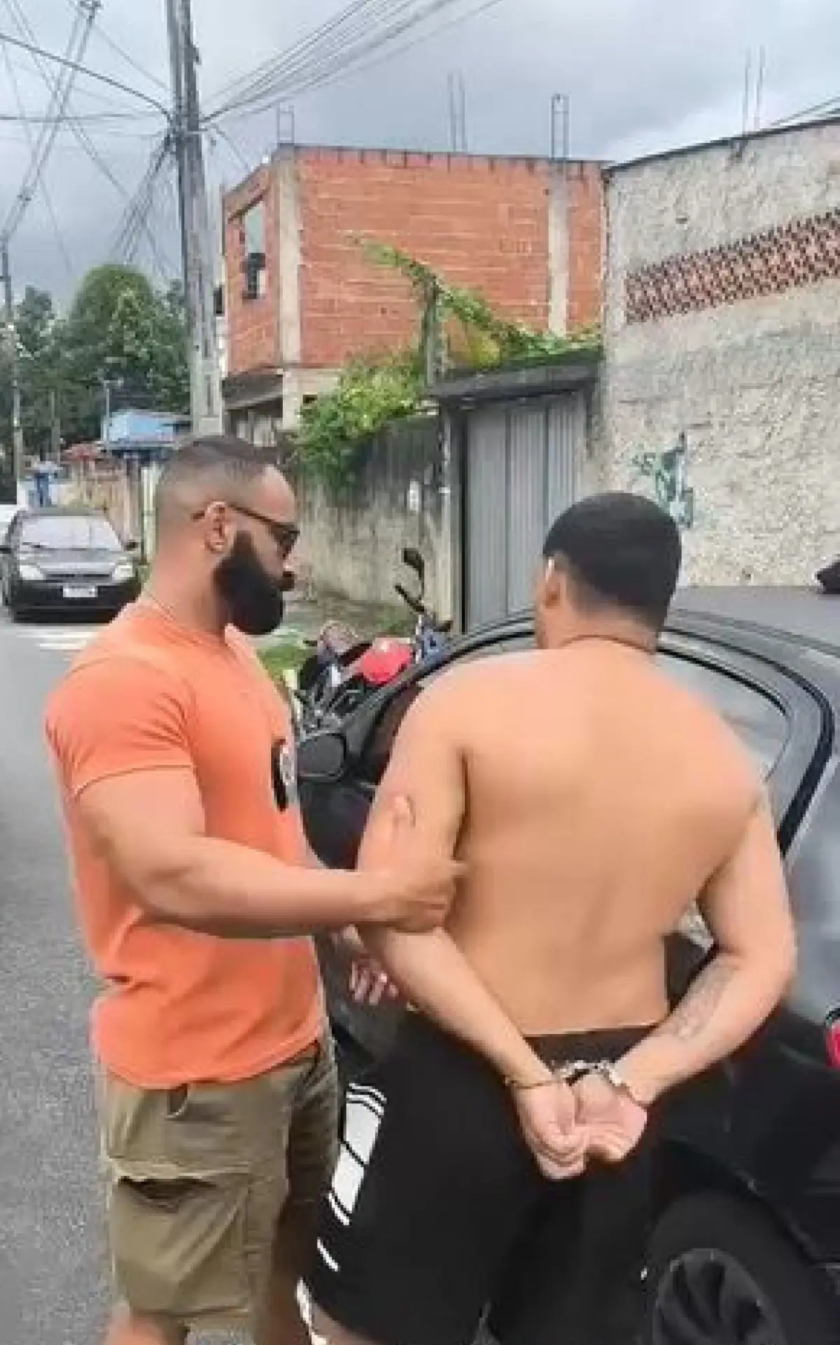 O criminoso foi preso em Magé