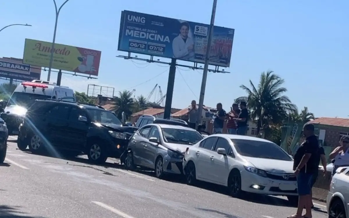 Acidente na Linha Vermelha