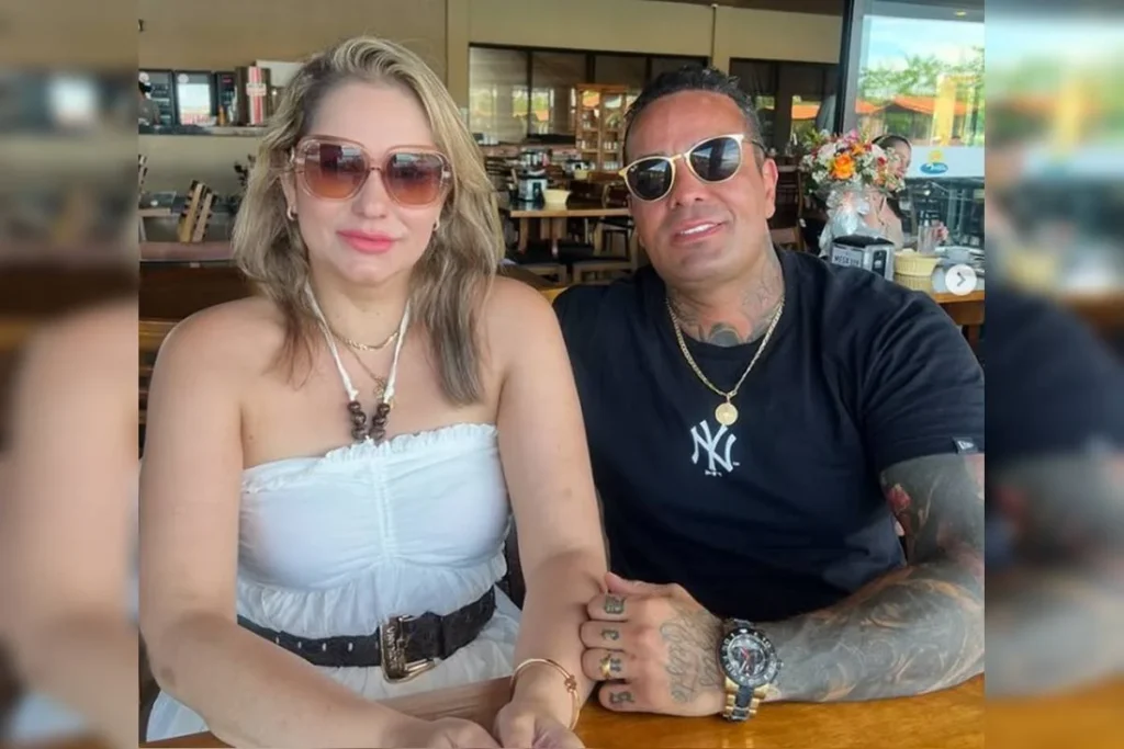 advogada Tatiane Meireles e o sargento da Polícia Militar de Goiás (PMGO) Hebert Póvoa