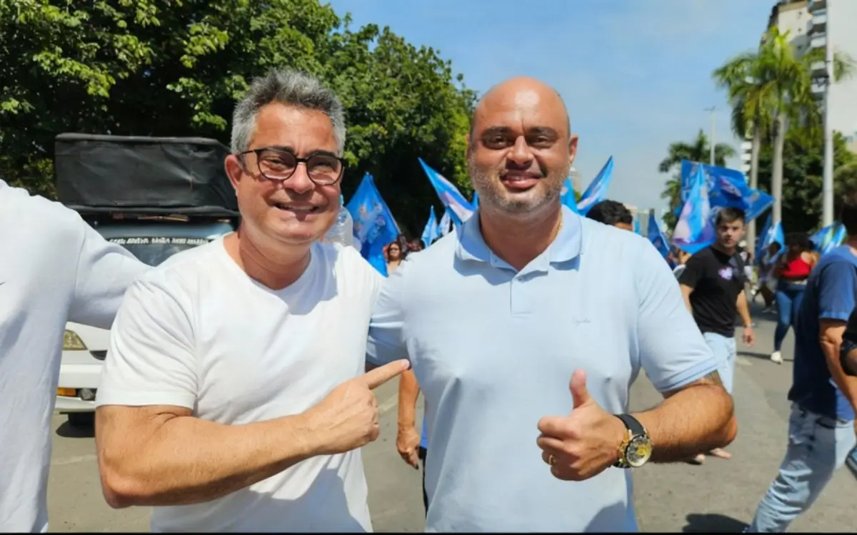 prefeito Jonas Dico e do vice-prefeito Arsonval Liliu