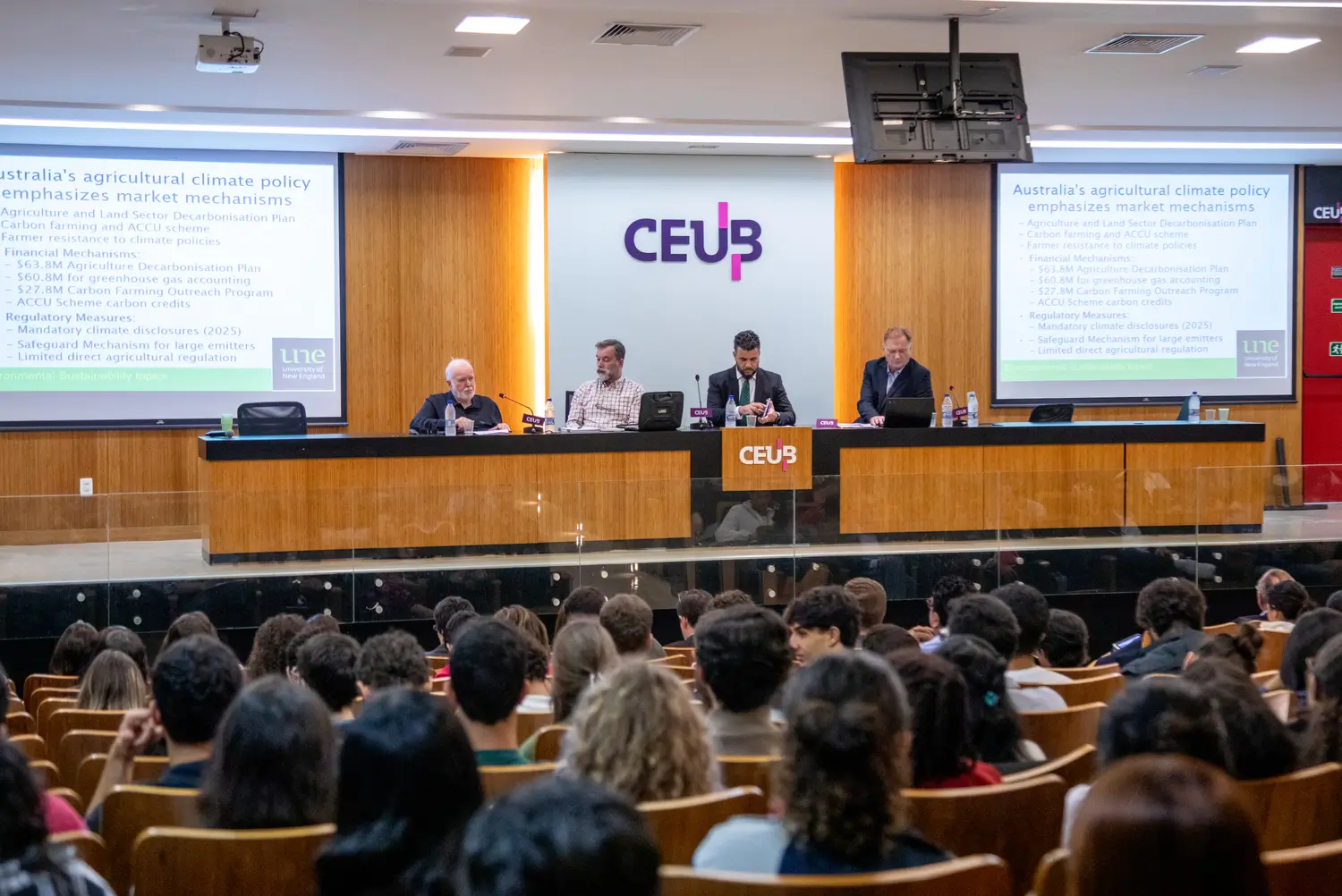 CEUB reúne especialistas internacionais para debater governança climática