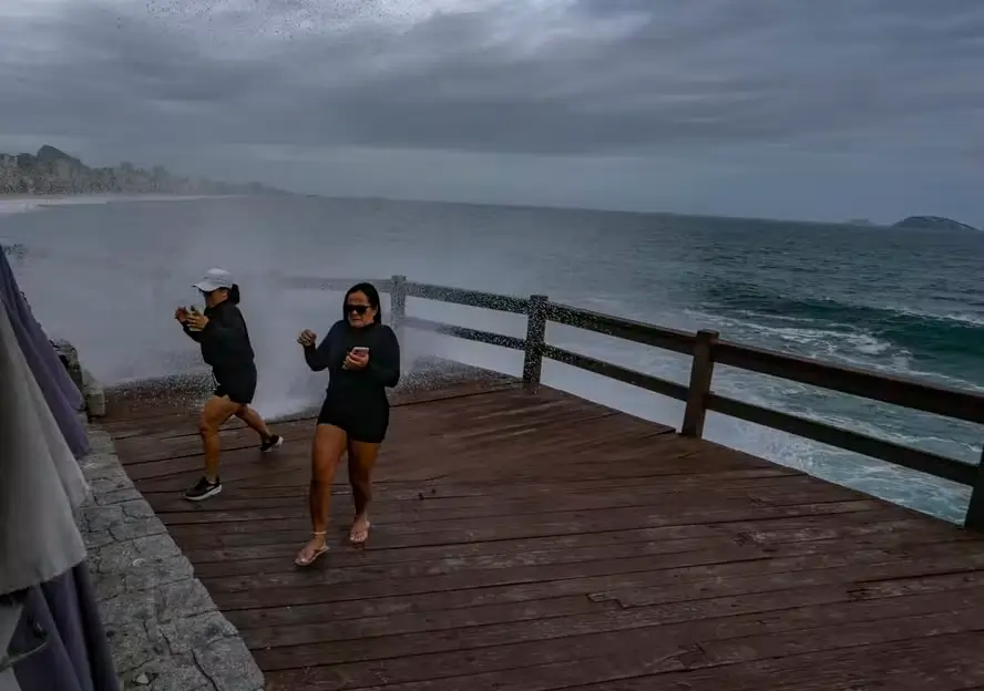 Rio tem alerta de vento forte para o fim de semana