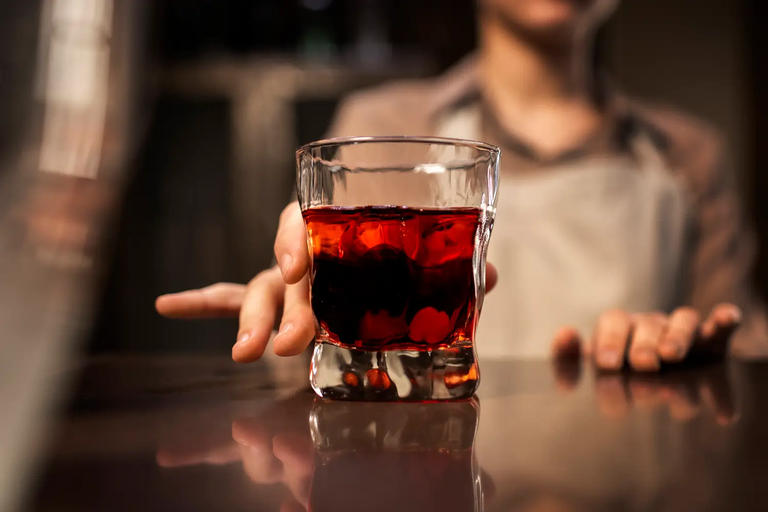 bebida falsa