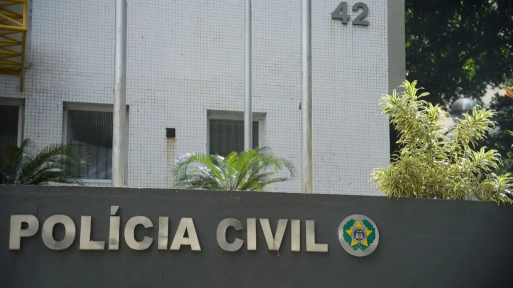 Fachada da Polícia Civil