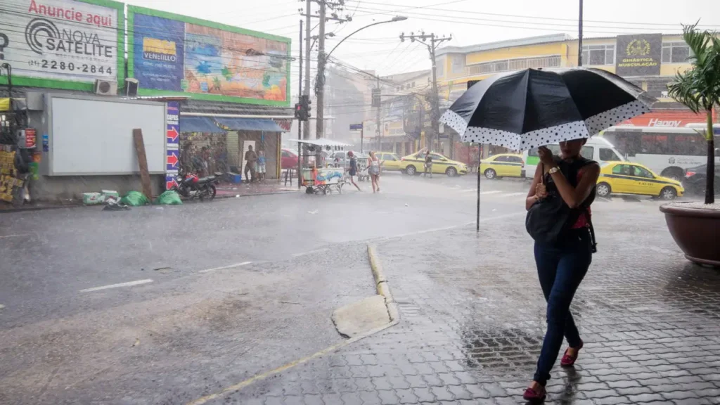 frente fria no Rio