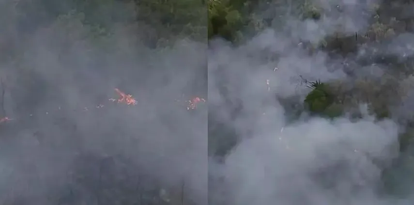 Incêndio na Taquara