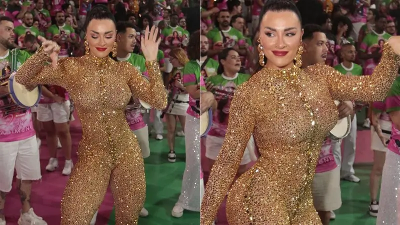 Juju Salimeni usa roupa de R$ 15 mil