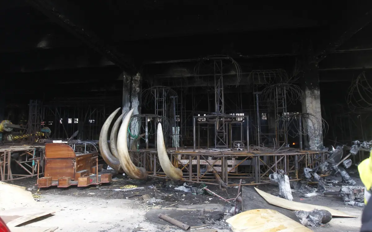 incêndio em barracões no Carnaval 2026