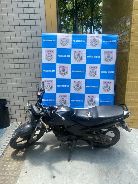 moto roubada apreendida