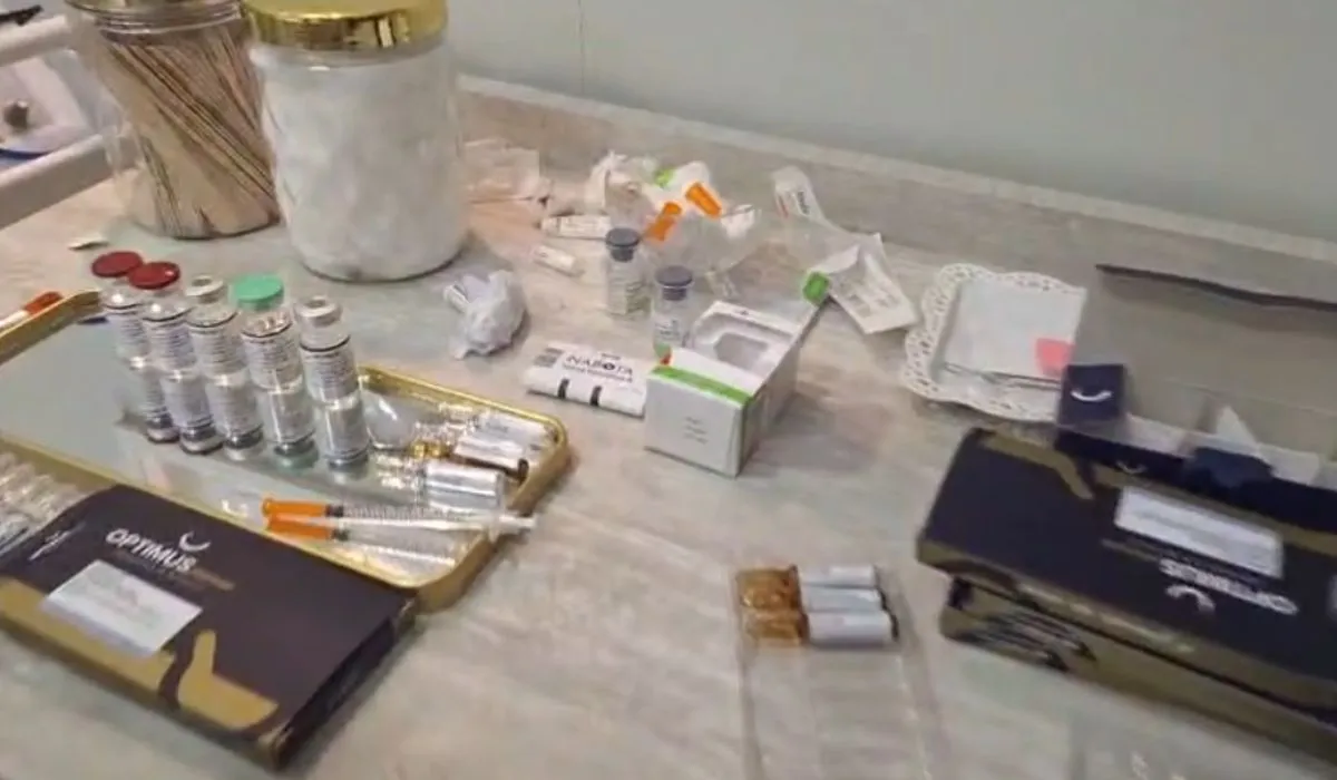 Local funcionava sem licença e aplicava medicamentos de uso controlado