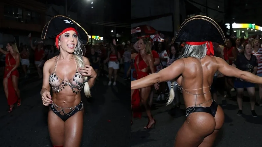 Mulher Melão no Carnaval impacta ensaio