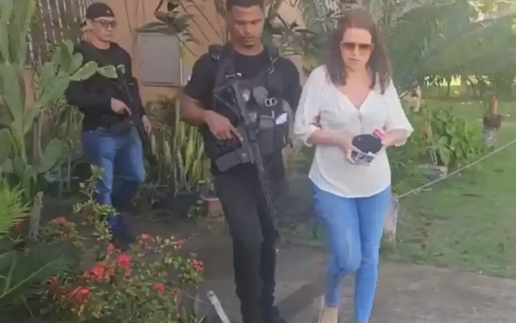 Priscila Costa foi presa