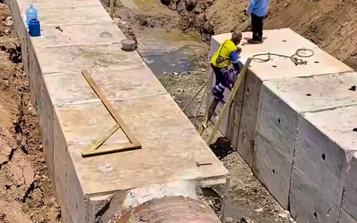 Obras de canalização em Belford Roxo