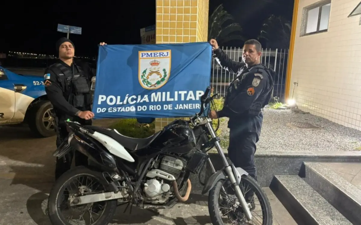 Moto apreendida