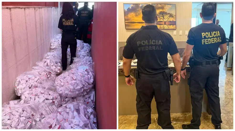 Operação da PF mira quadrilha que fabricava remédio para emagrecimento Mounjaro ilegalmente