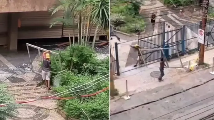 prédio antigo do Inmetro no Rio Comprido