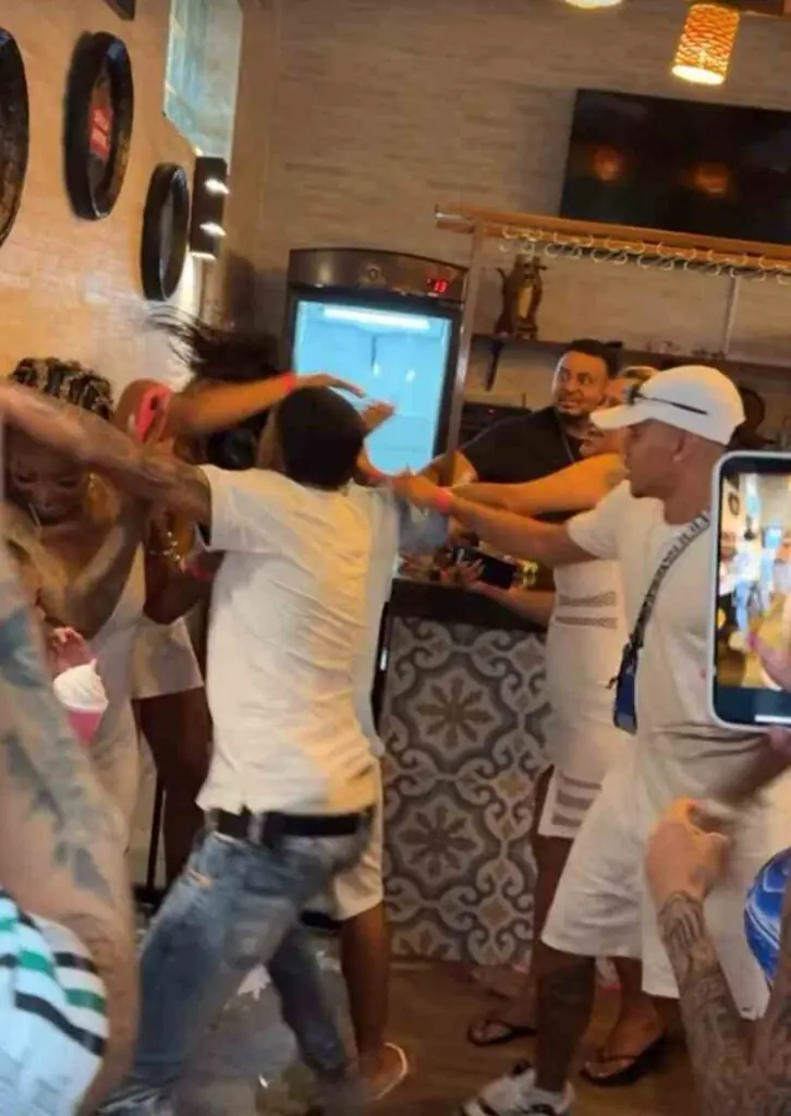 briga em festa de influenciadora em Cabo Frio