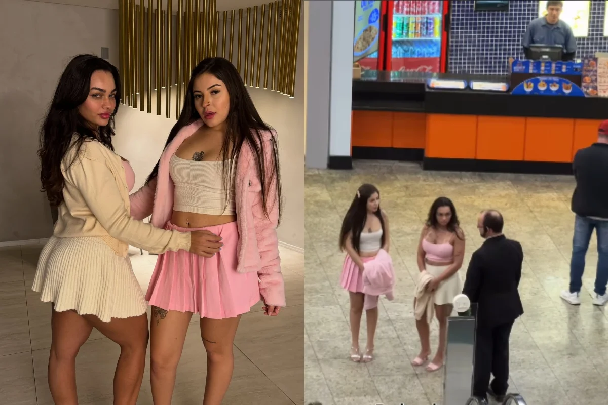 Andriza Haack e Lariza Goes