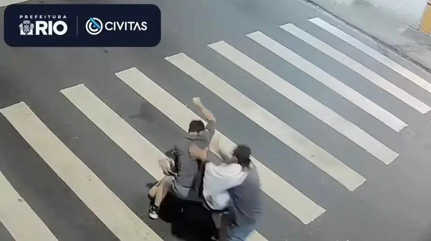 Imagens de câmera de segurança