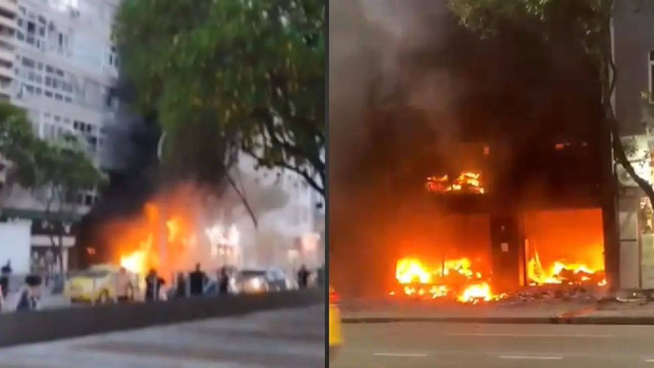 Incêndio em Copacabana