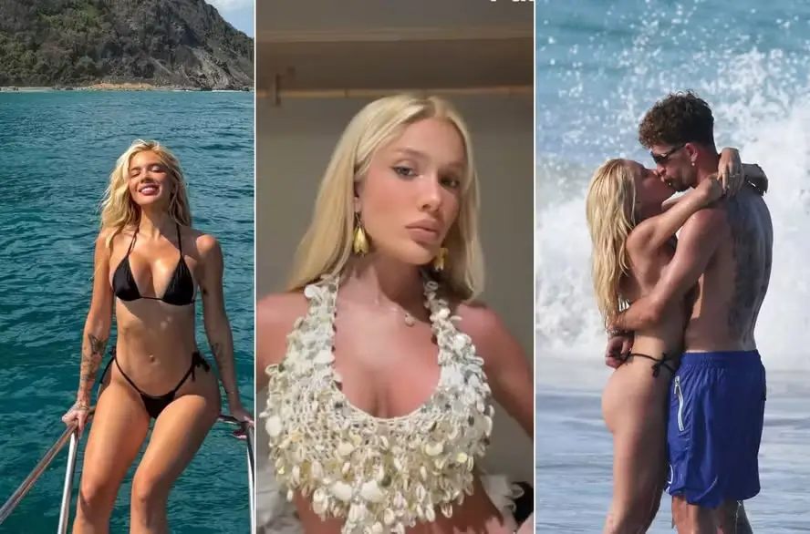 Karoline Lima em Fernando de Noronha