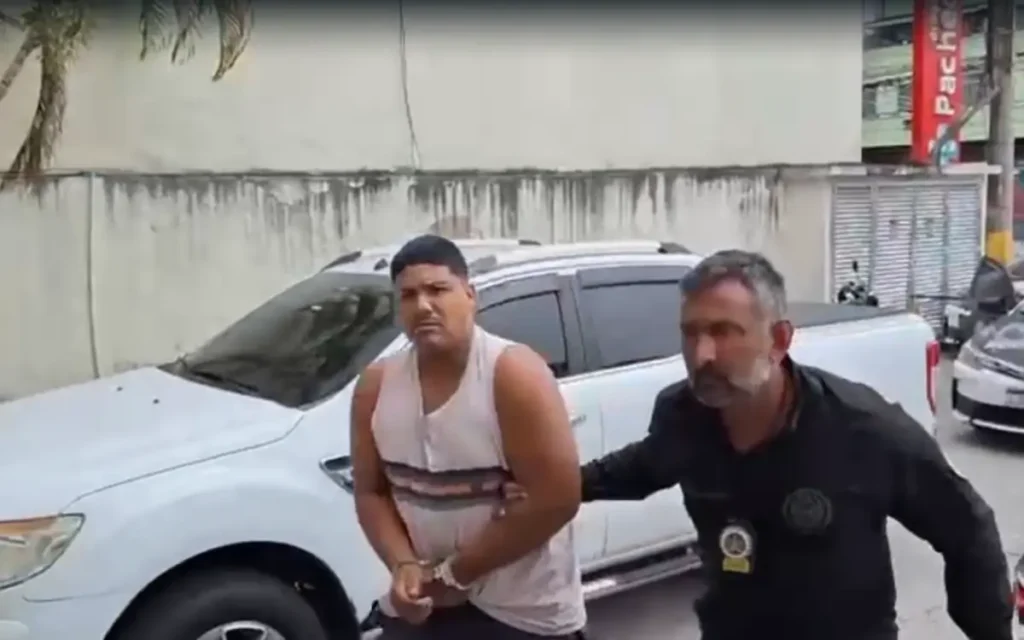 Marcos Vinícius Azevedo foi preso