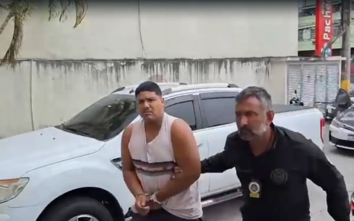 Marcos Vinícius Azevedo foi preso
