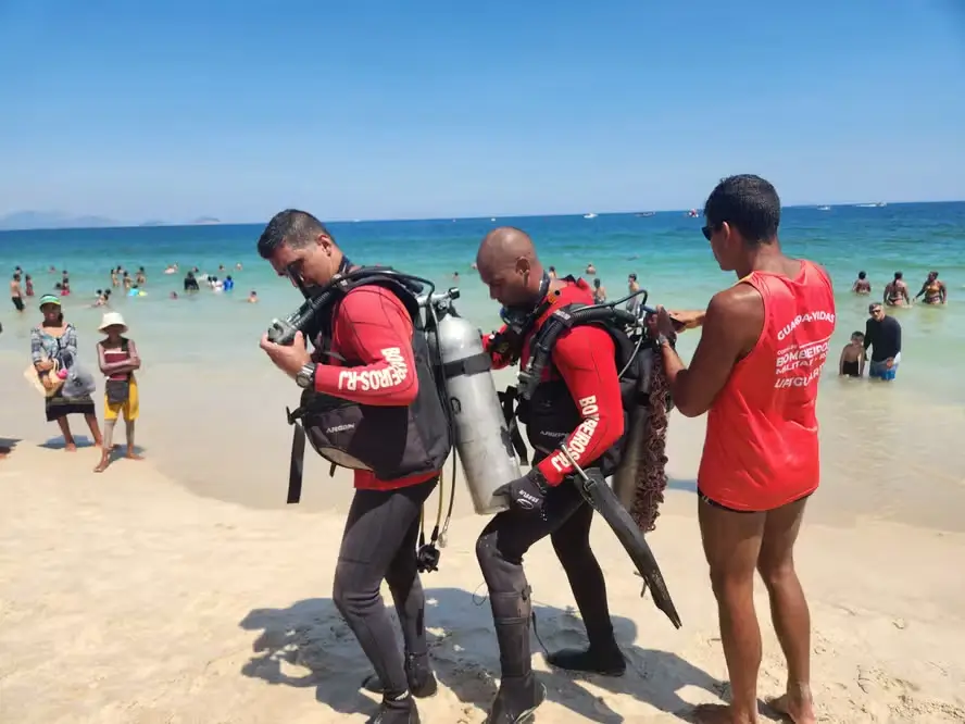 Mergulhadores do Corpo de Bombeiros