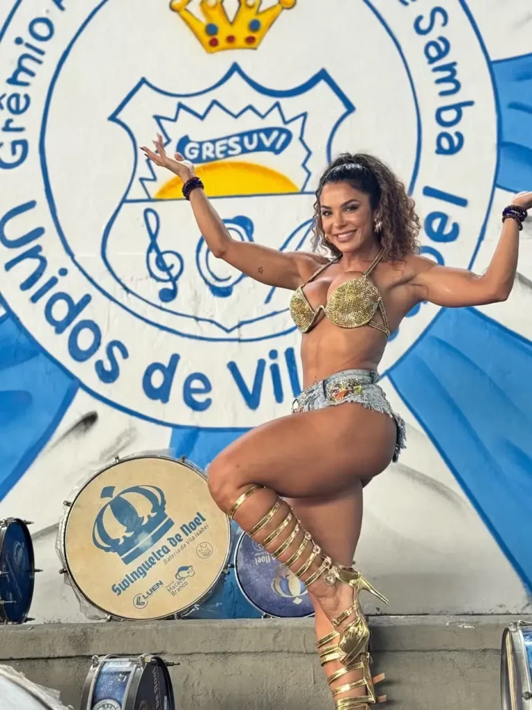 Monique Rizzeto na Vila Isabel