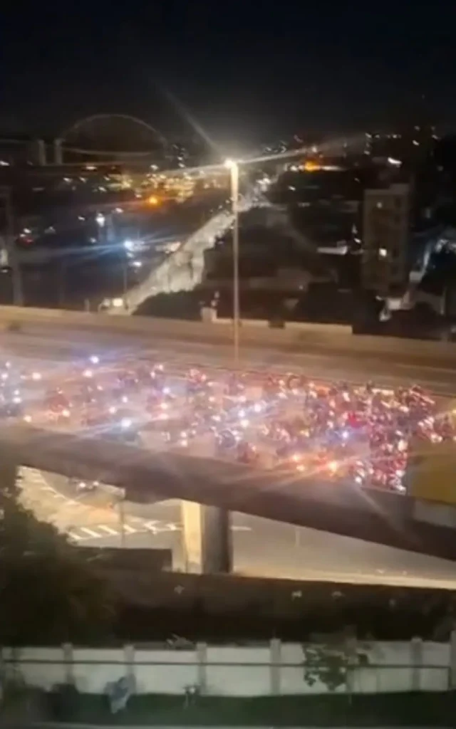 Motociata na Linha Amarela
