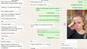 Prints de tela as agressões de Dado Dolabella