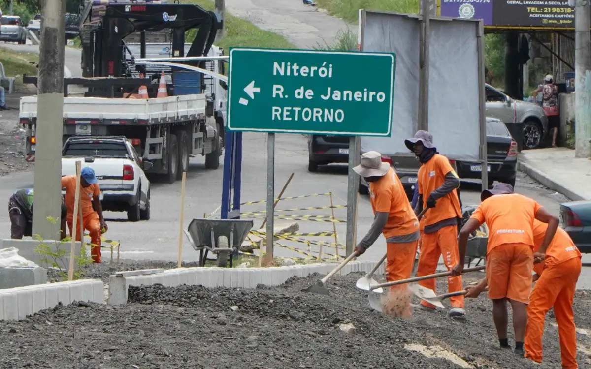 Porto do Rosa passa por obras de revitalização