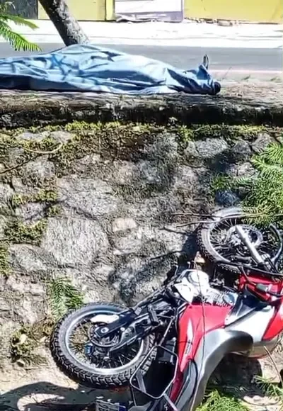Acidente com motocicleta termina em morte