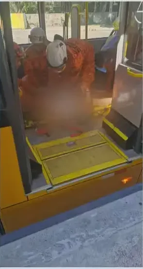 Assalto no BRT em Bonsucesso