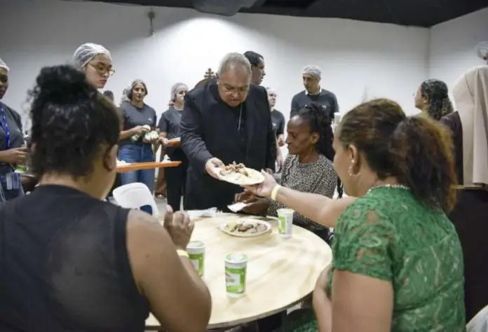 ação silenciosa de Natal