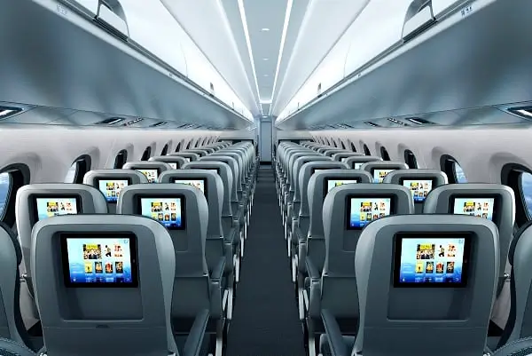 cabine de avião
