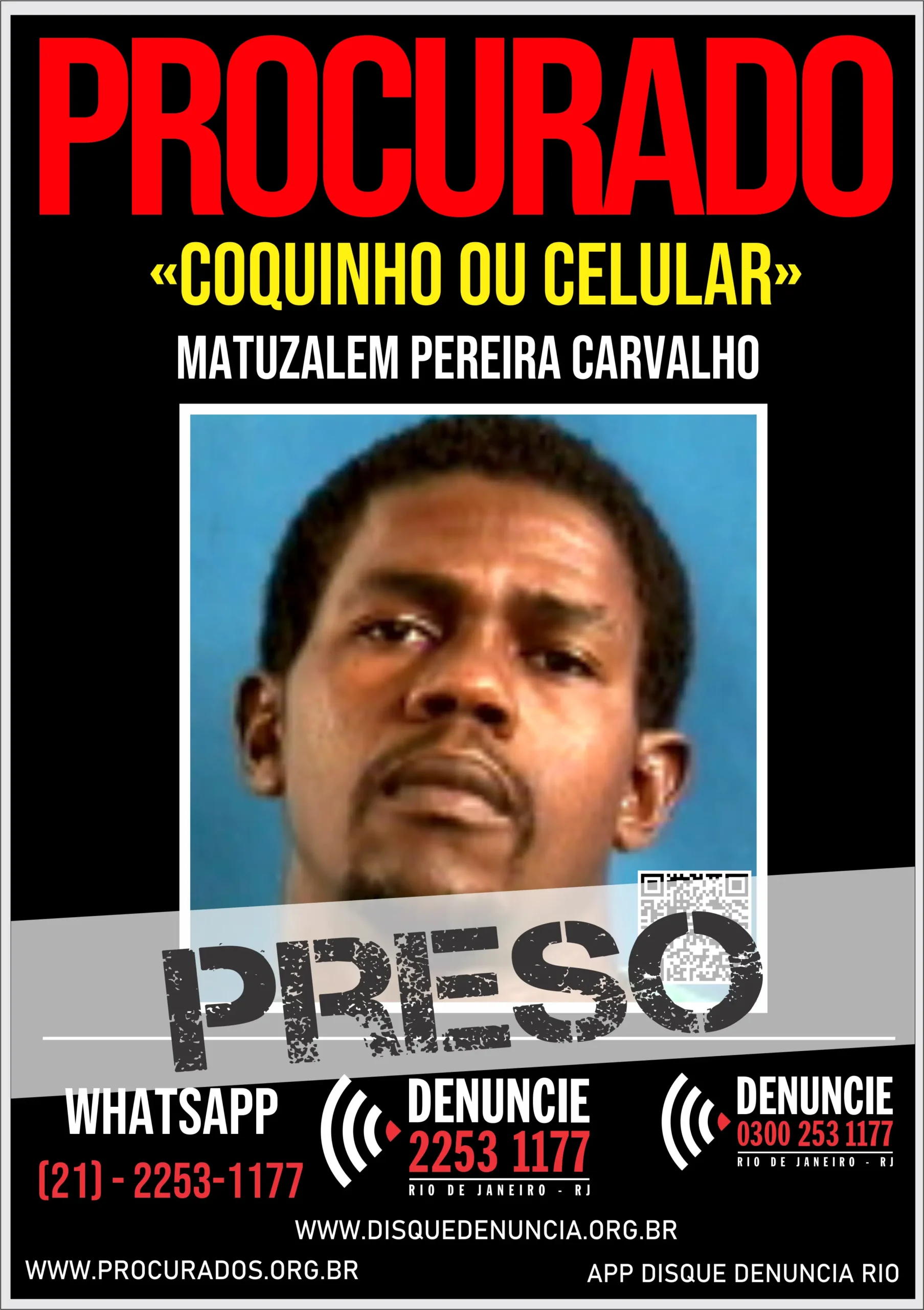 Coquinho foi preso