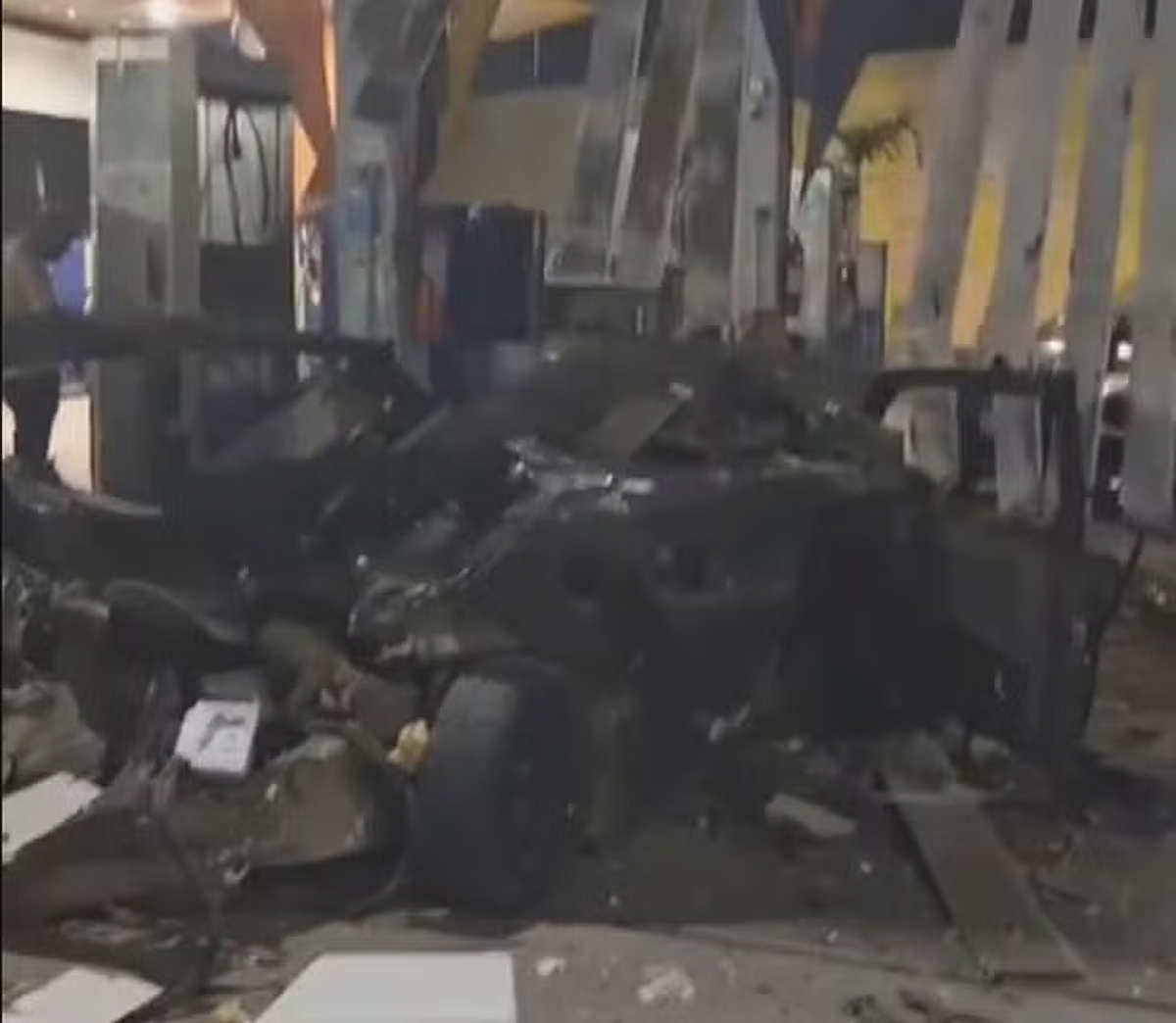 Explosão de cilindro de gás em São Gonçalo