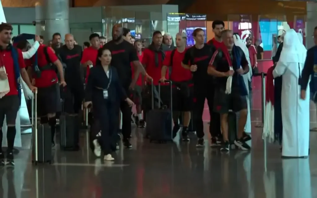 Flamengo no chega no Catar