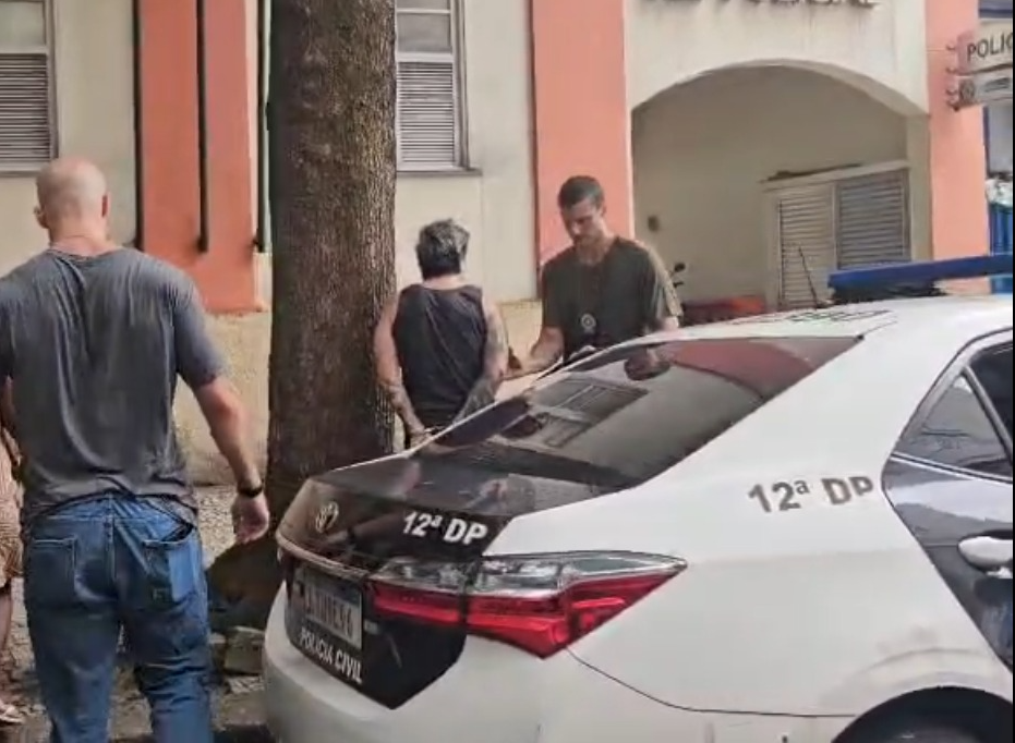 A prisão ocorreu em Copacabana